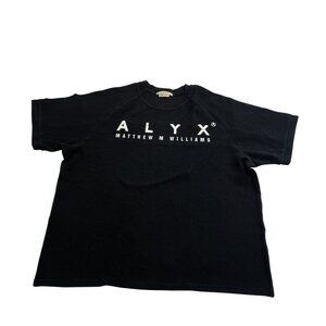 ALYX Logo Baseball T-Shirt in Black